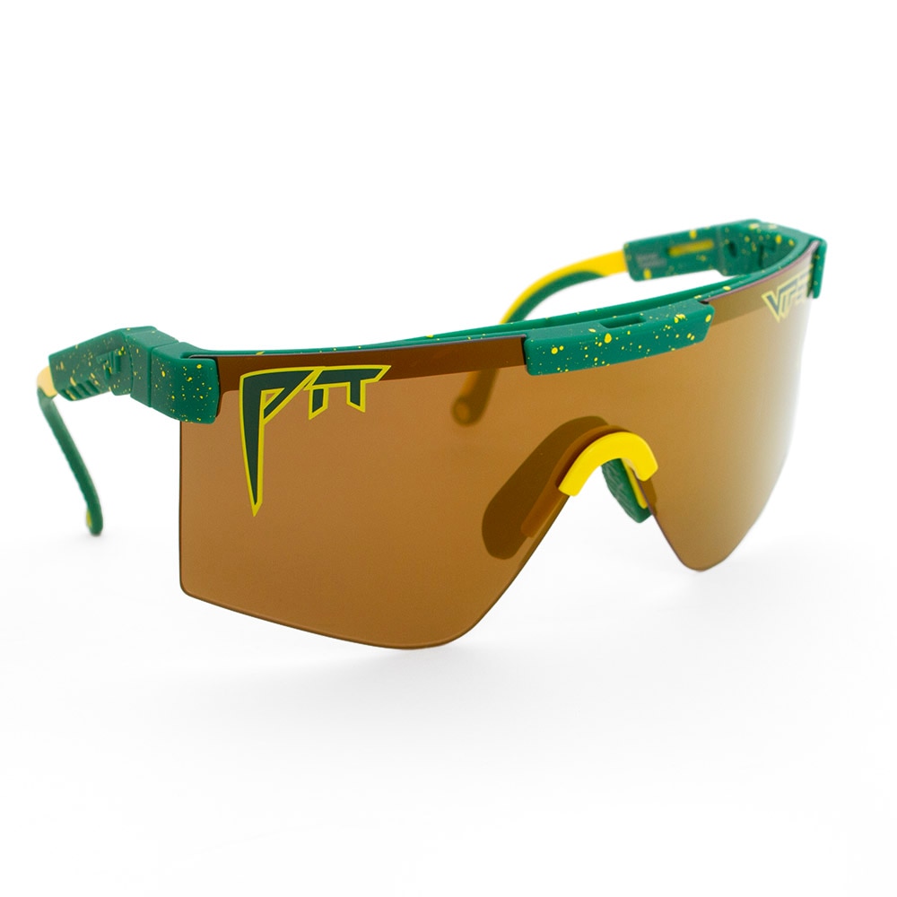 Ducks Spirit, Green, Sunglasses, Plastic, Accessories, Unisex, Pit Viper, The Straya, Original 2.0, Polarized, Wide, 978594